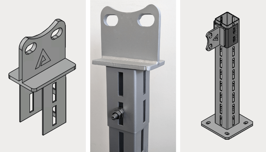 TekSpan Modular Steel Frames System tekspan pipe flange support bracket